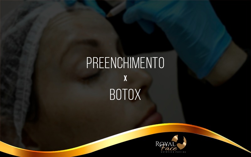 Qual a diferença entre Botox e Preenchimento facial?